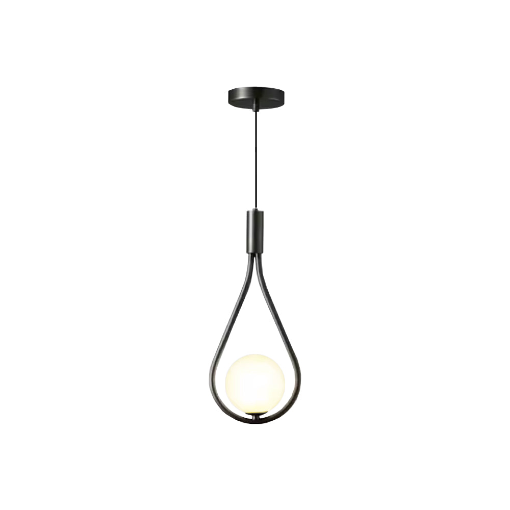 LAMPARA VECTOR ALMENDRA NEGRA