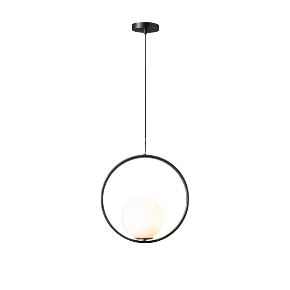 LAMPARA VECTOR CIRCULO NEGRO