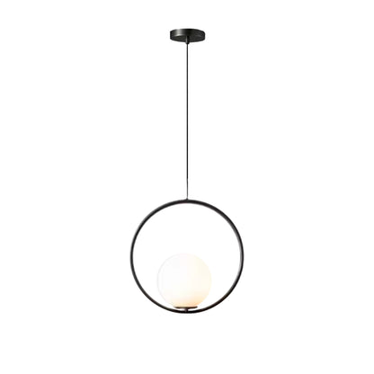 LAMPARA VECTOR CIRCULO NEGRO