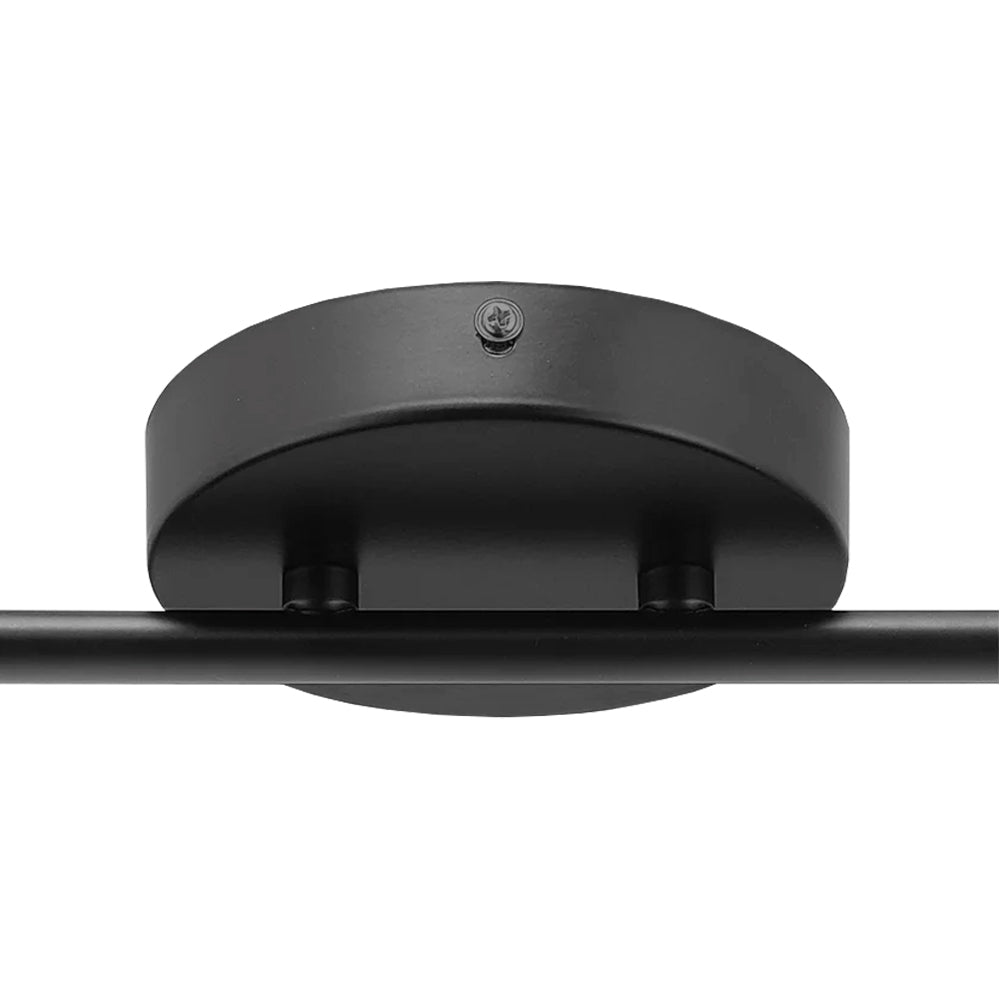 Aplique De Pared o techo X2 putin Negro Dorado