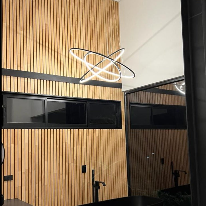 Lámpara De Techo Garla Negra