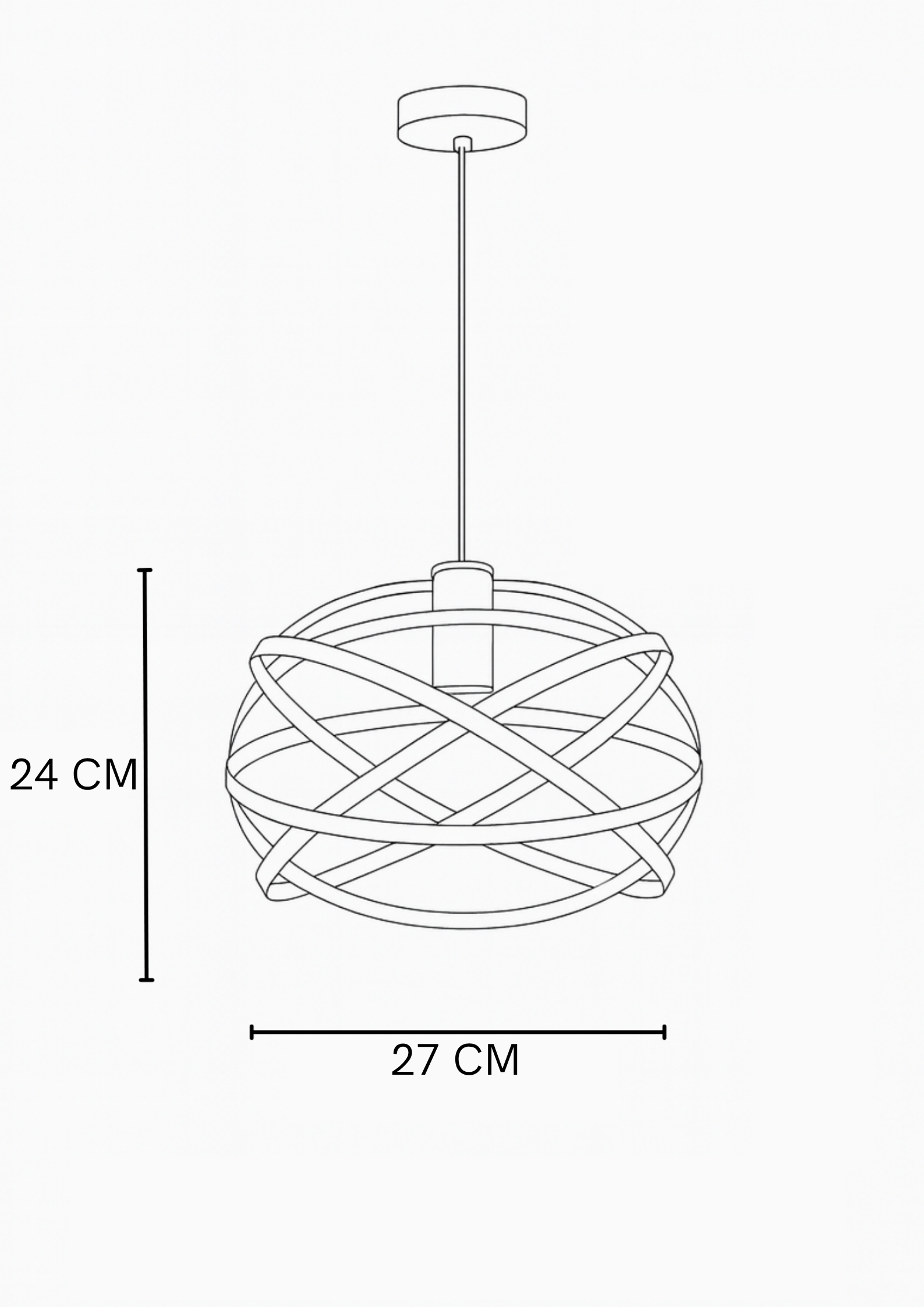 LAMPARA COLGANTE Cardo