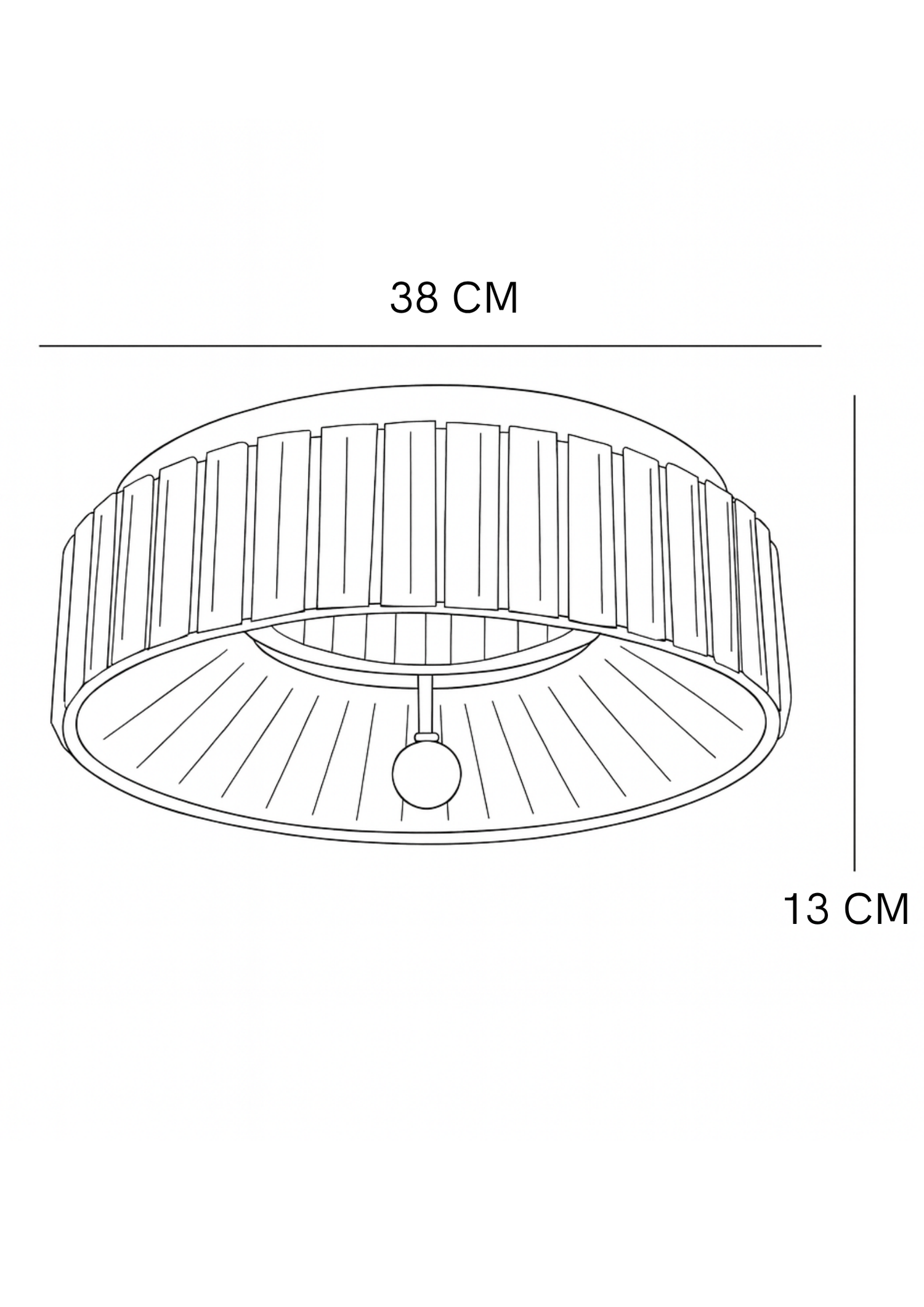 Lámpara De Techo Chandelier AURORA/S