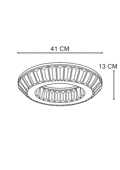 Lámpara De Techo Chandelier REBECA
