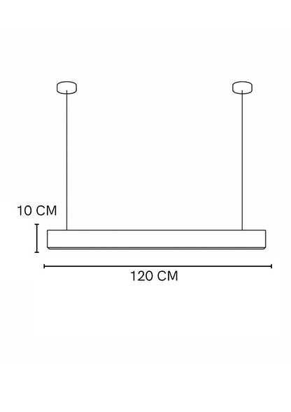 Lámpara De Techo Menak Blanco