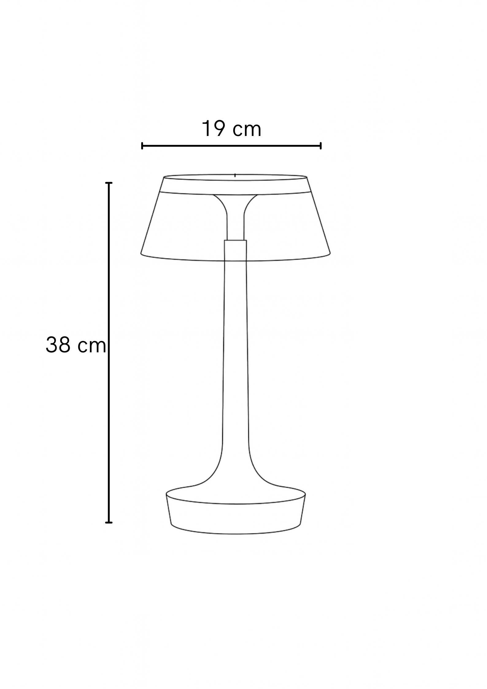 Lámpara de Mesa Babel en Cromo