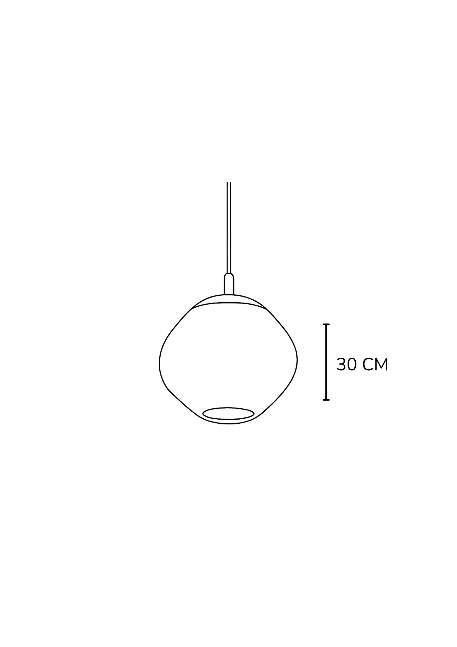 Lámpara de Techo Abstract Gris