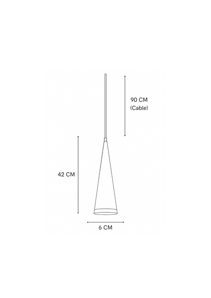 Lámpara de Techo narrow