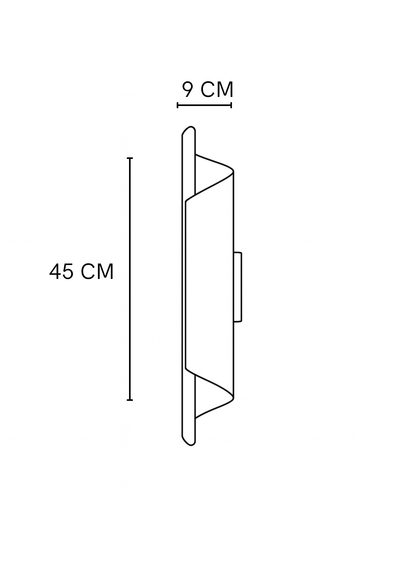 Lampara de pared Tisvy