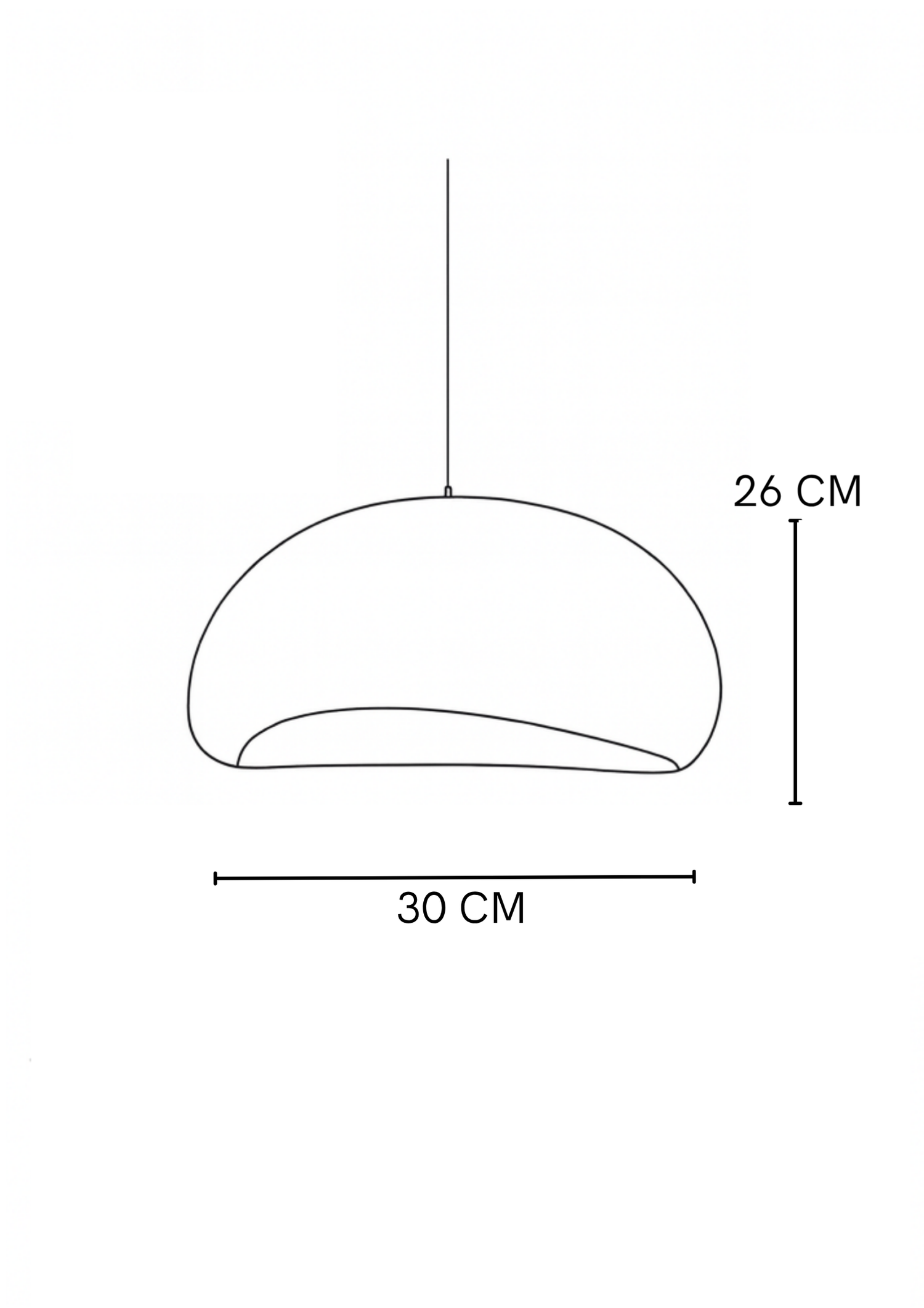 Lampara de techo BARROK 30