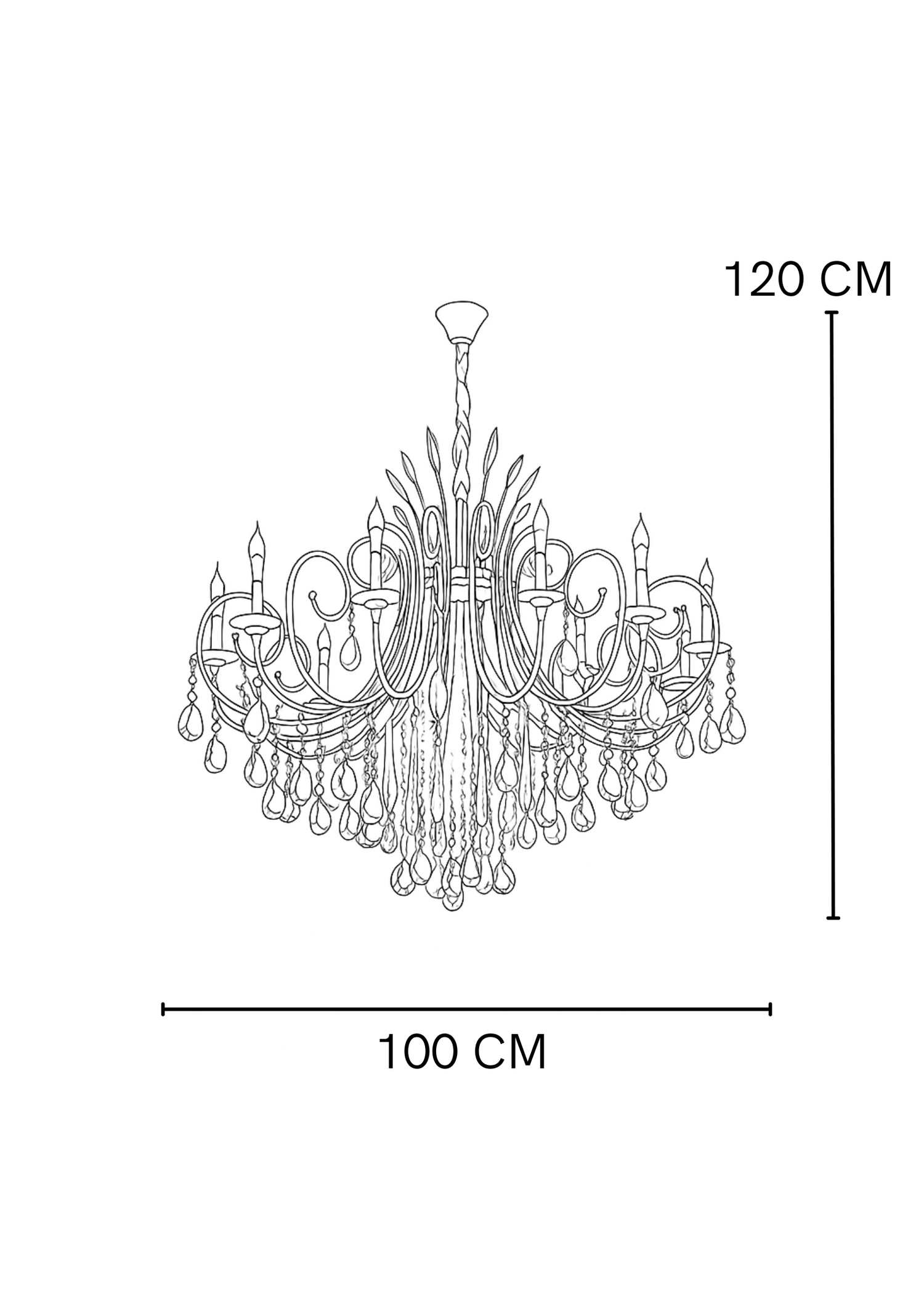 Lampara de techo BARRUECA-L