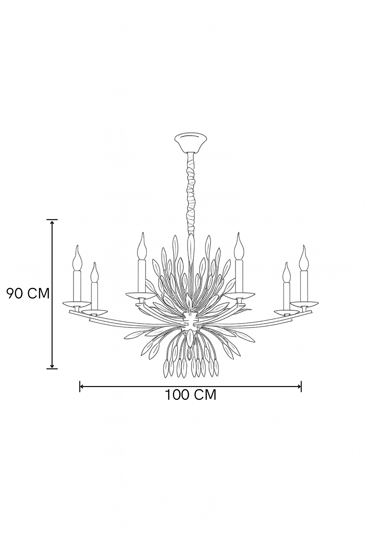 Lampara de techo NOCTURN-l