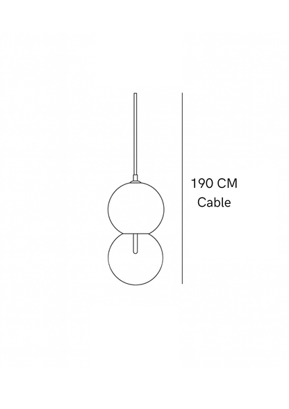Lampara de techo Naurva Rosa