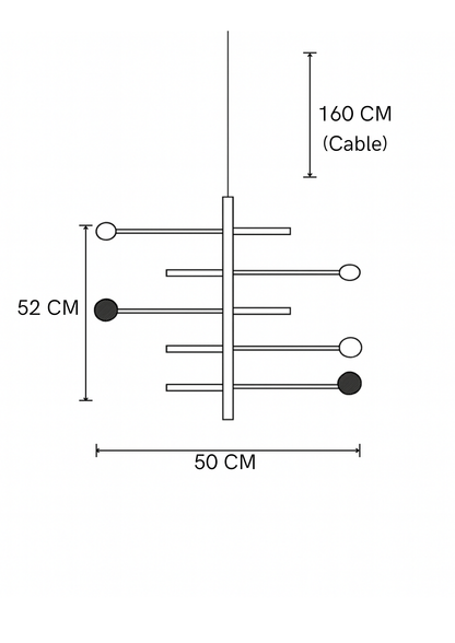 Lampara de techo Note 5