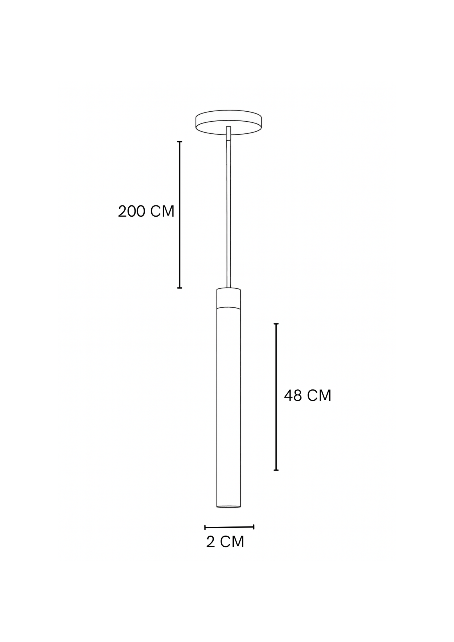 Lámpara de techo RAYNNI/1L