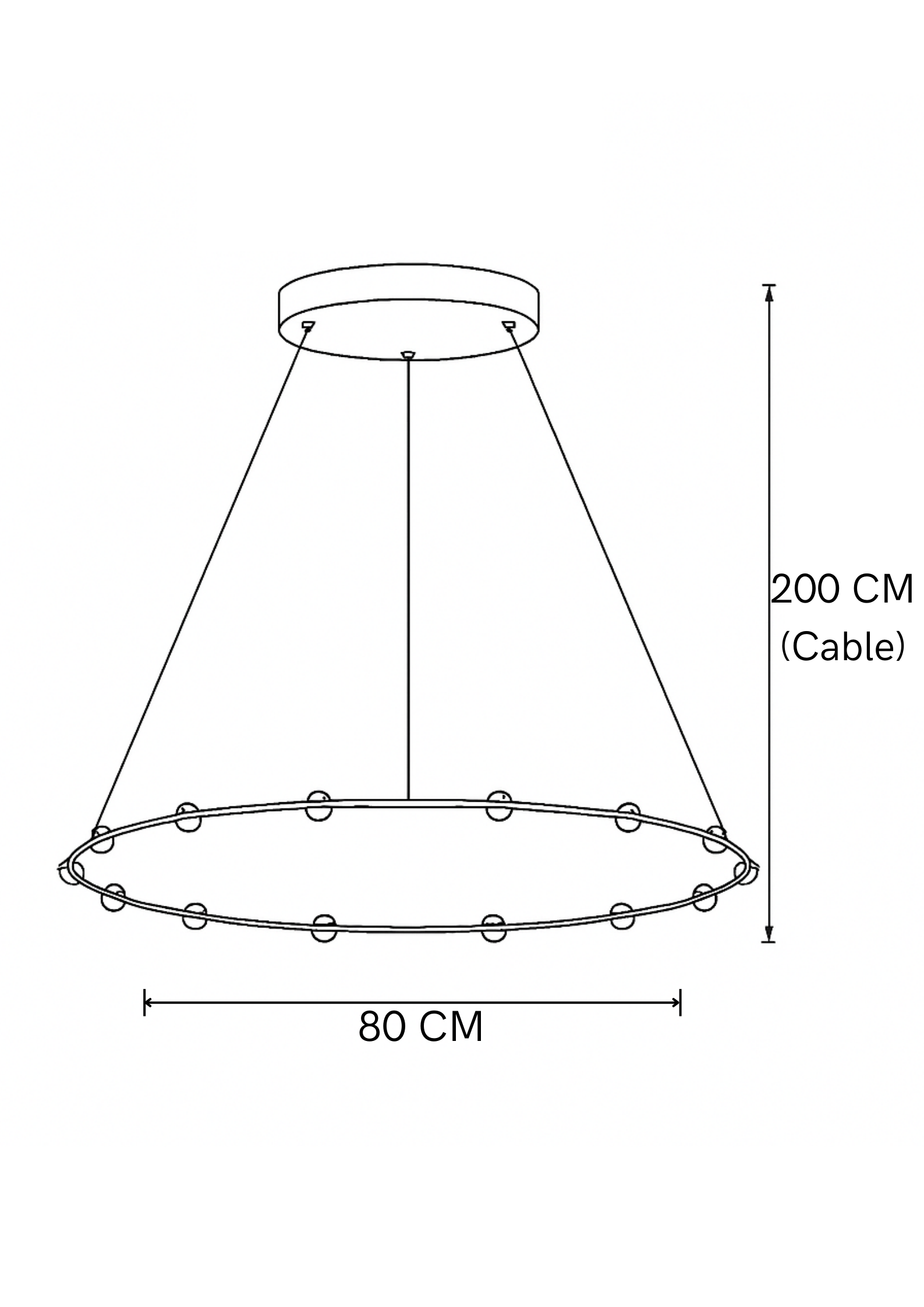 Lampara de techo Smalott R