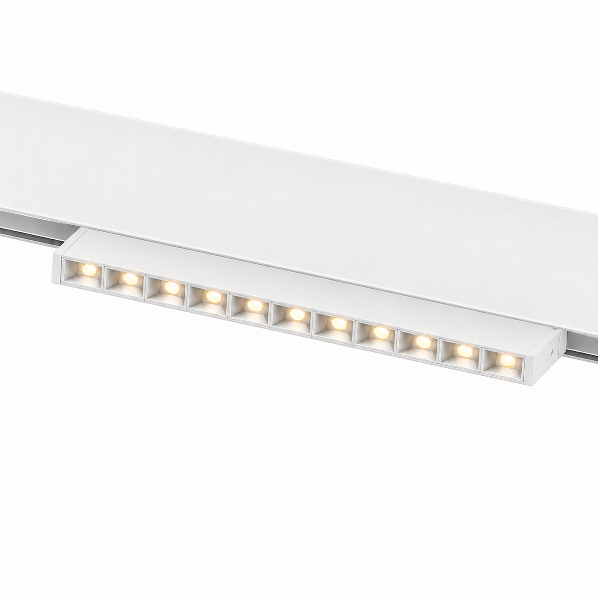 LINEAL FOLDING GRILLE DIRIGIBLE MAGNETICA 10mm 12W BLANCO