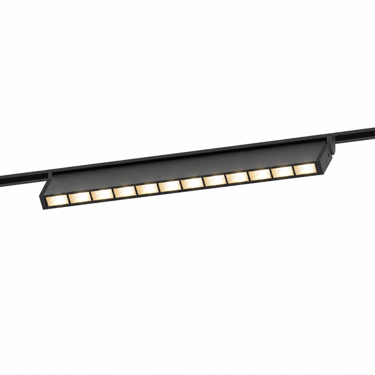 LINEAL FOLDING GRILLE DIRIGIBLE MAGNETICA 10mm 24W negro