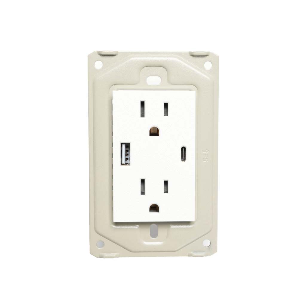 Toma Doble + USB + UCBC