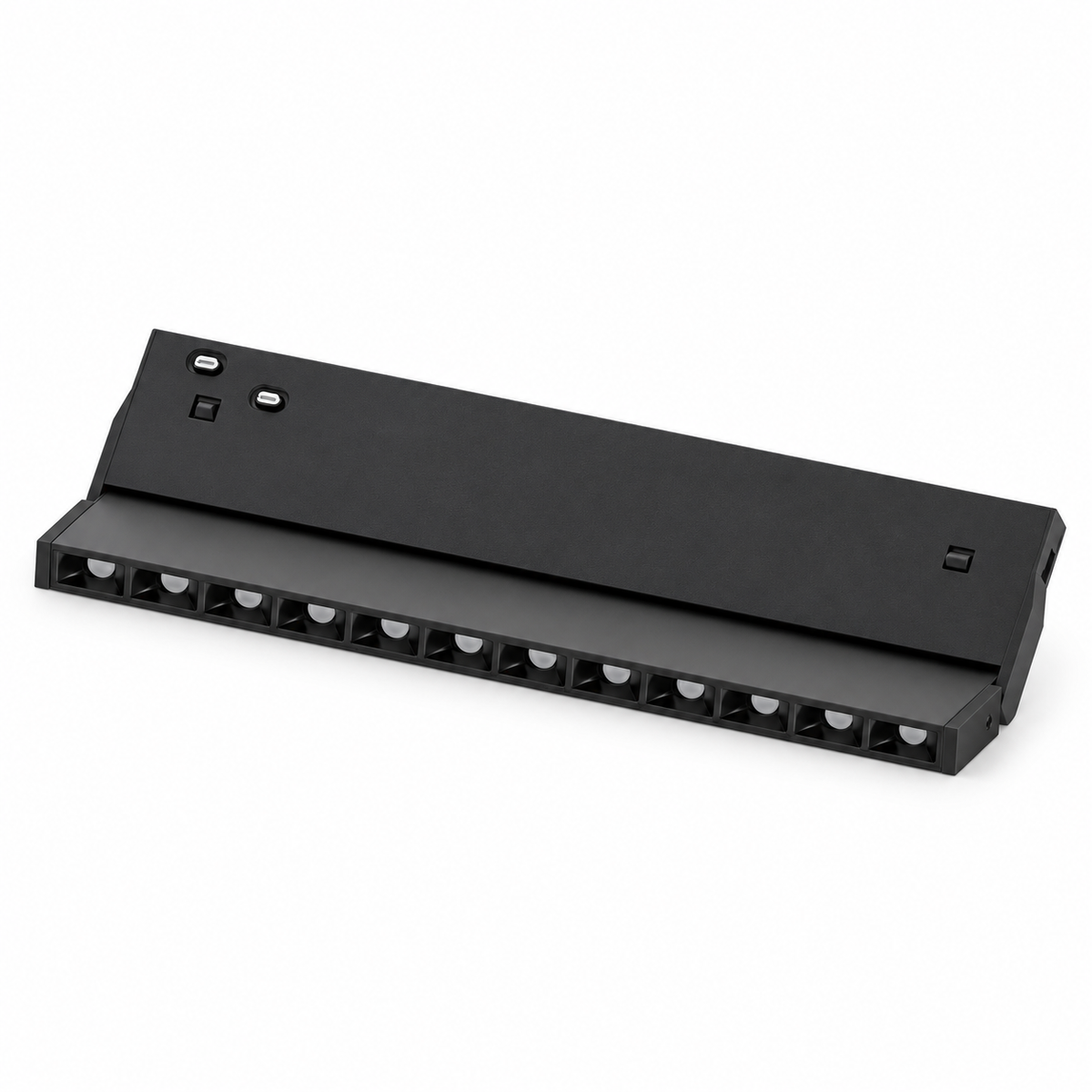 LINEAL FOLDING GRILLE DIRIGIBLE MAGNETICA 10mm 12W NEGRO