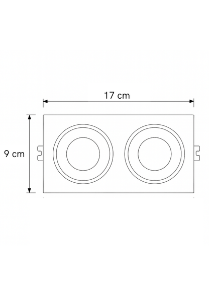 OJO DE BUEY CUADRADO  eyes II