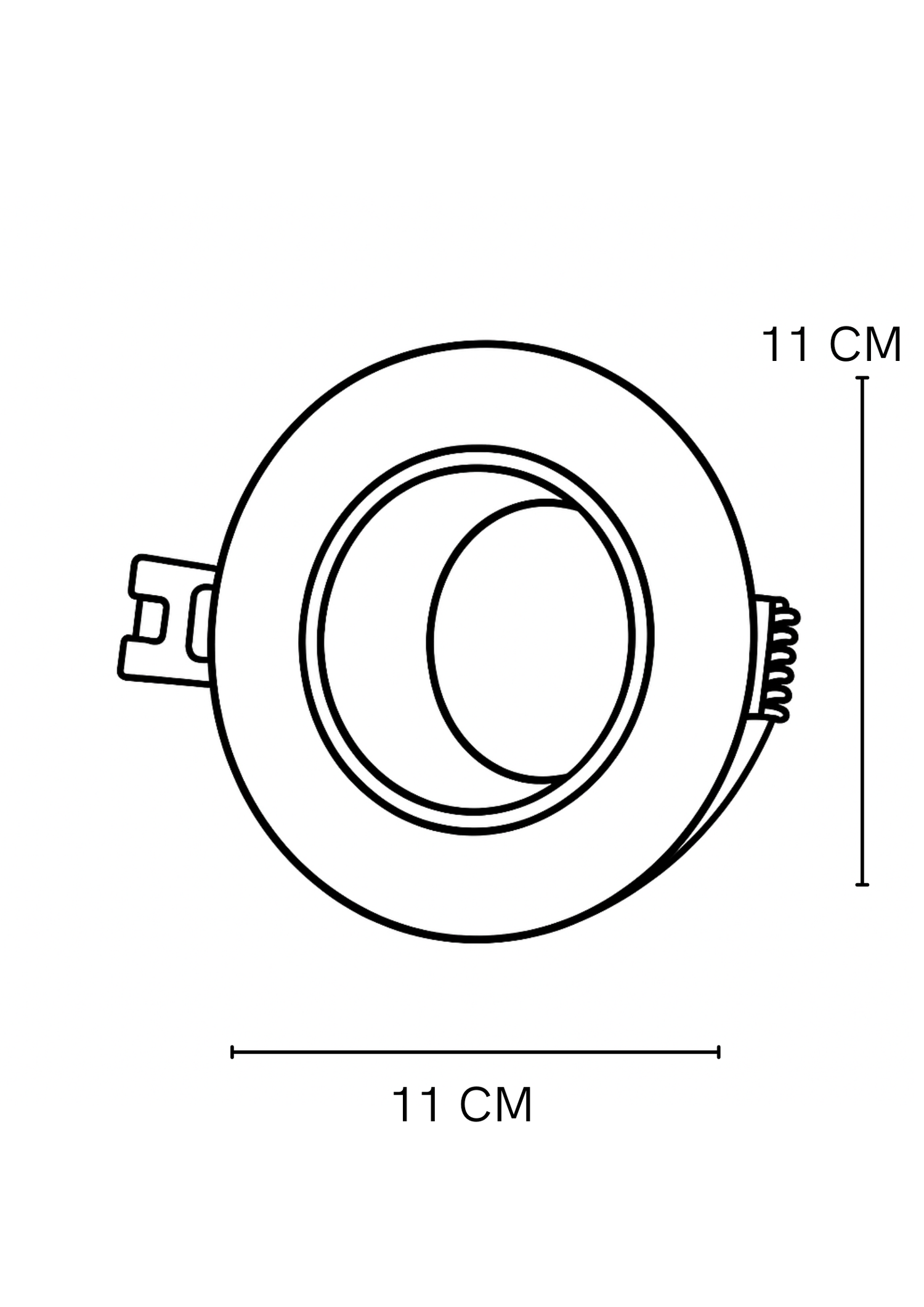 Ojo de buey circular Riad
