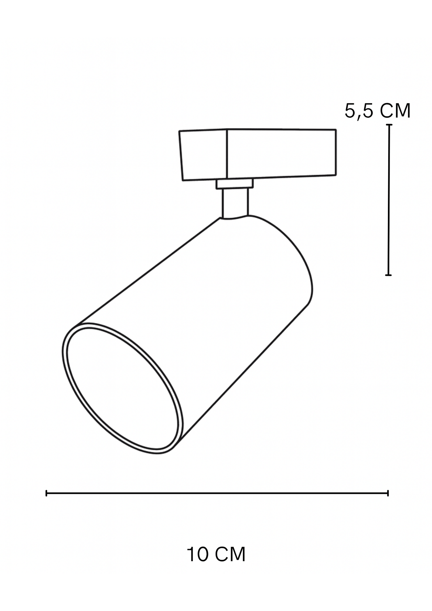 SPOT RIEL 2 VIAS GYOSA BLANCO