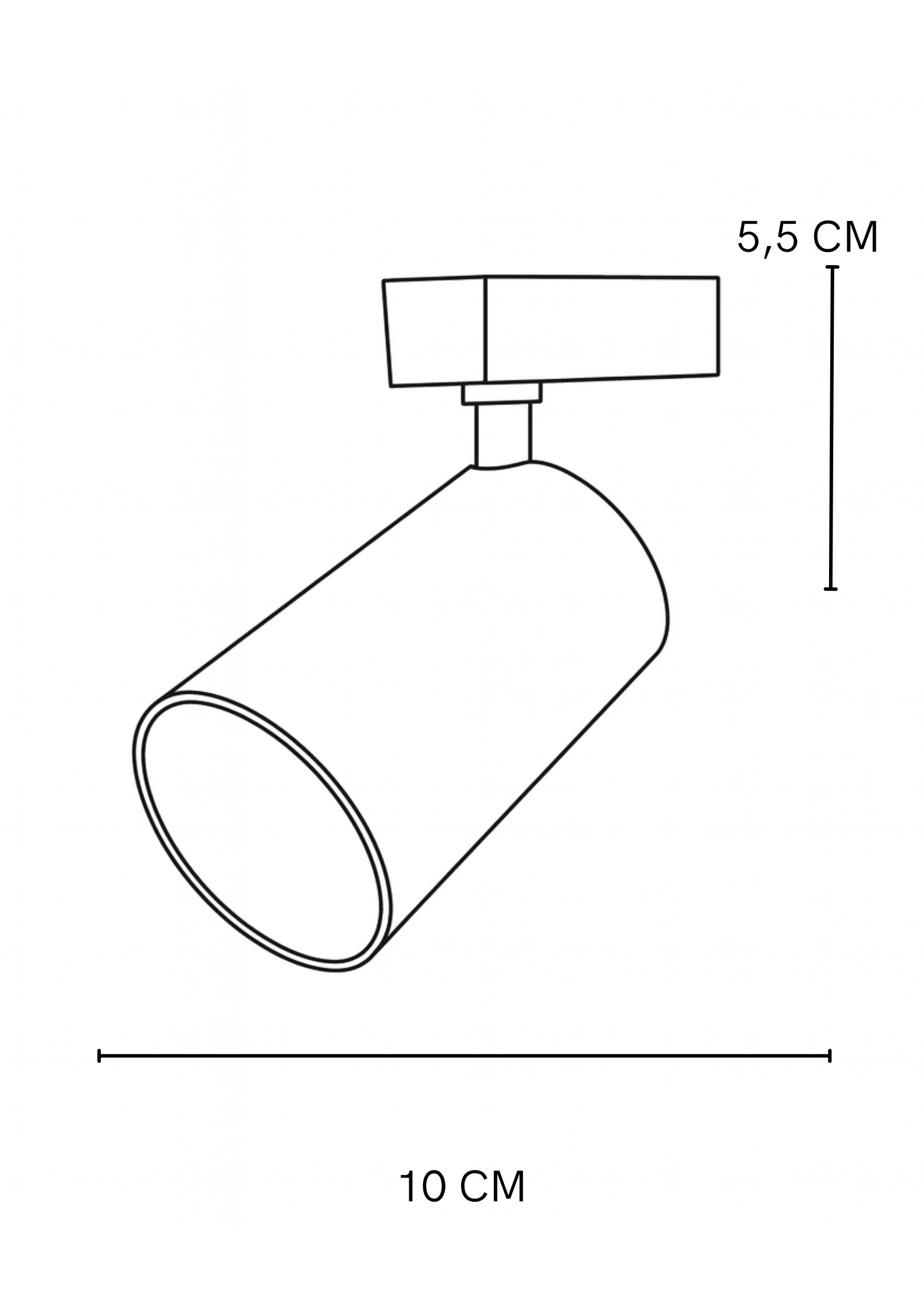 SPOT RIEL 2 VIAS GYOSA BLANCO