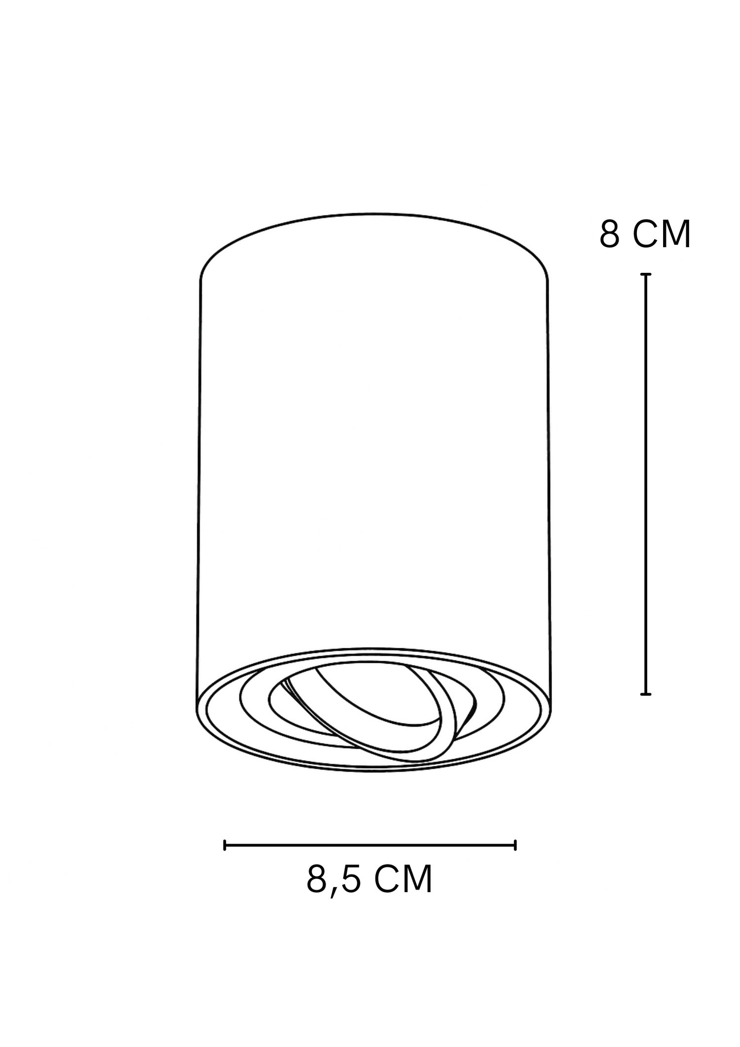 SPOT SOBREPONER PORTER