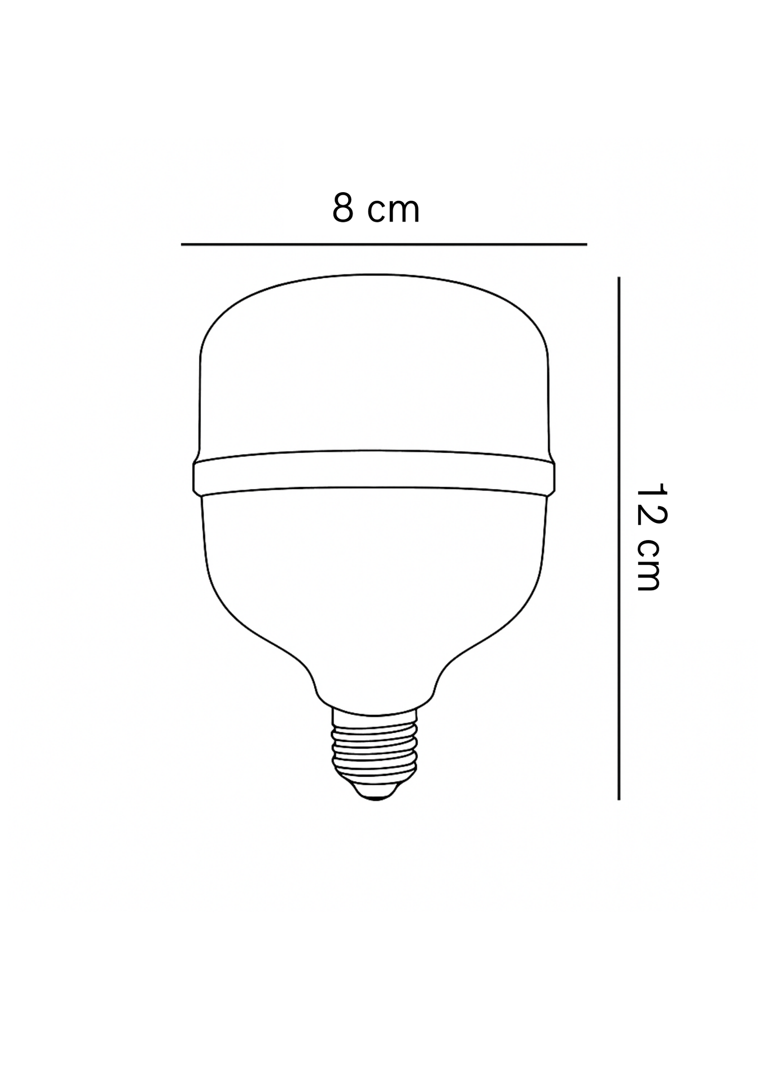 combo de 4 bombillos led de 20W
