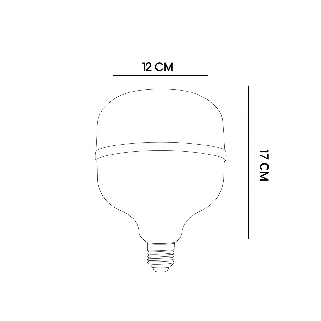 combo de 4 bombillos led de 40W