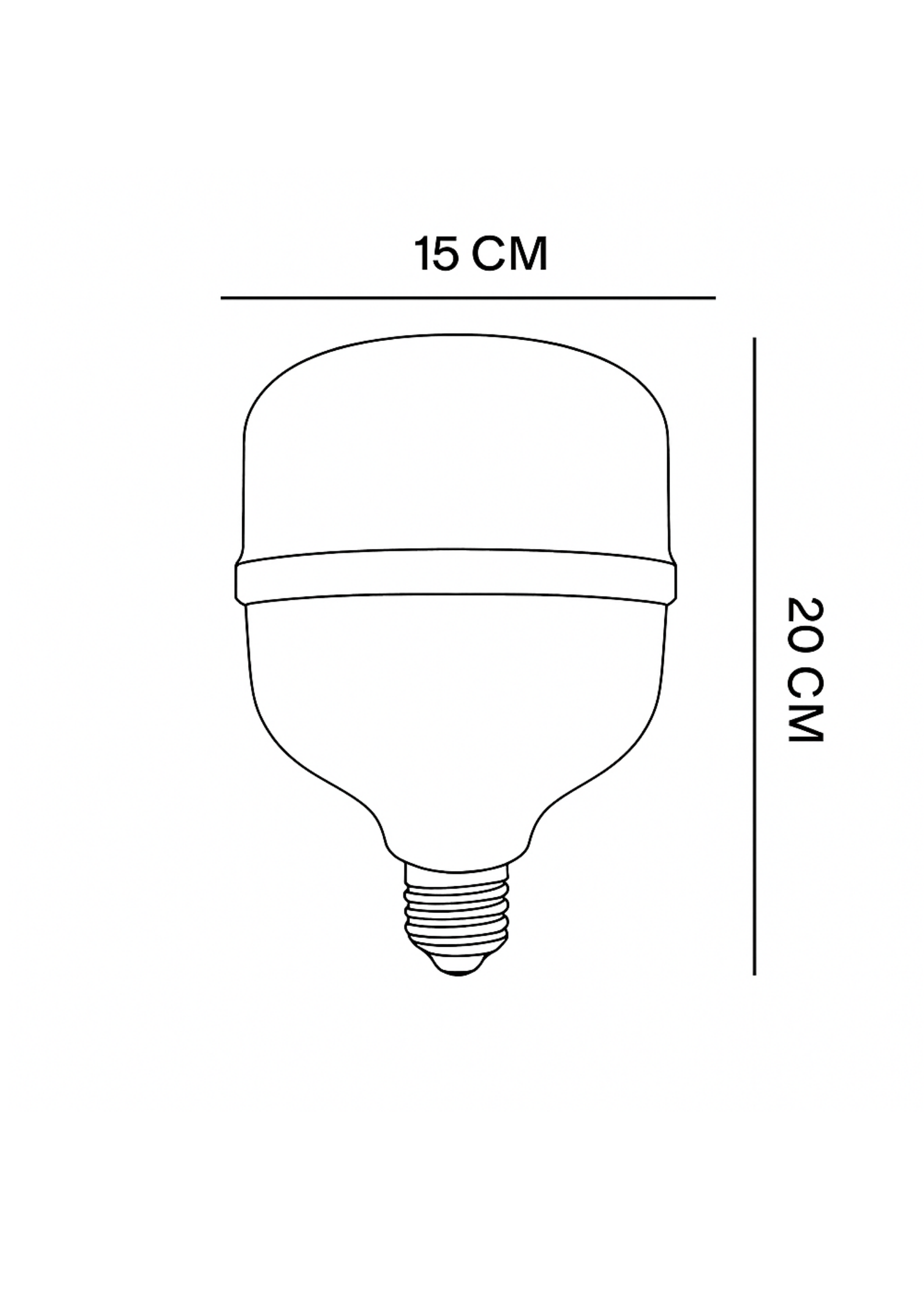 combo de 4 bombillos led de 50W