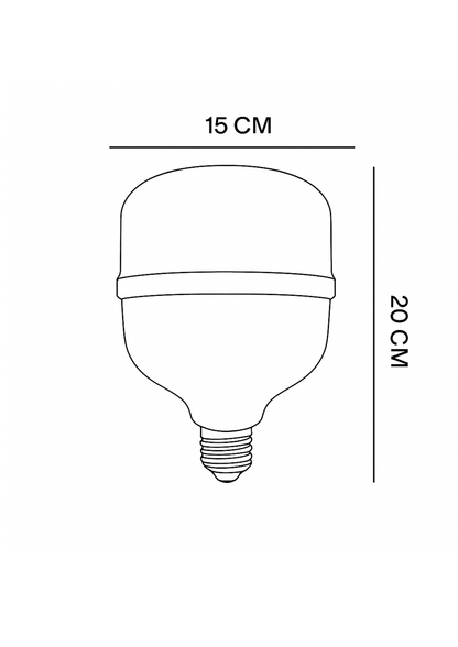combo de 4 bombillos led de 50W