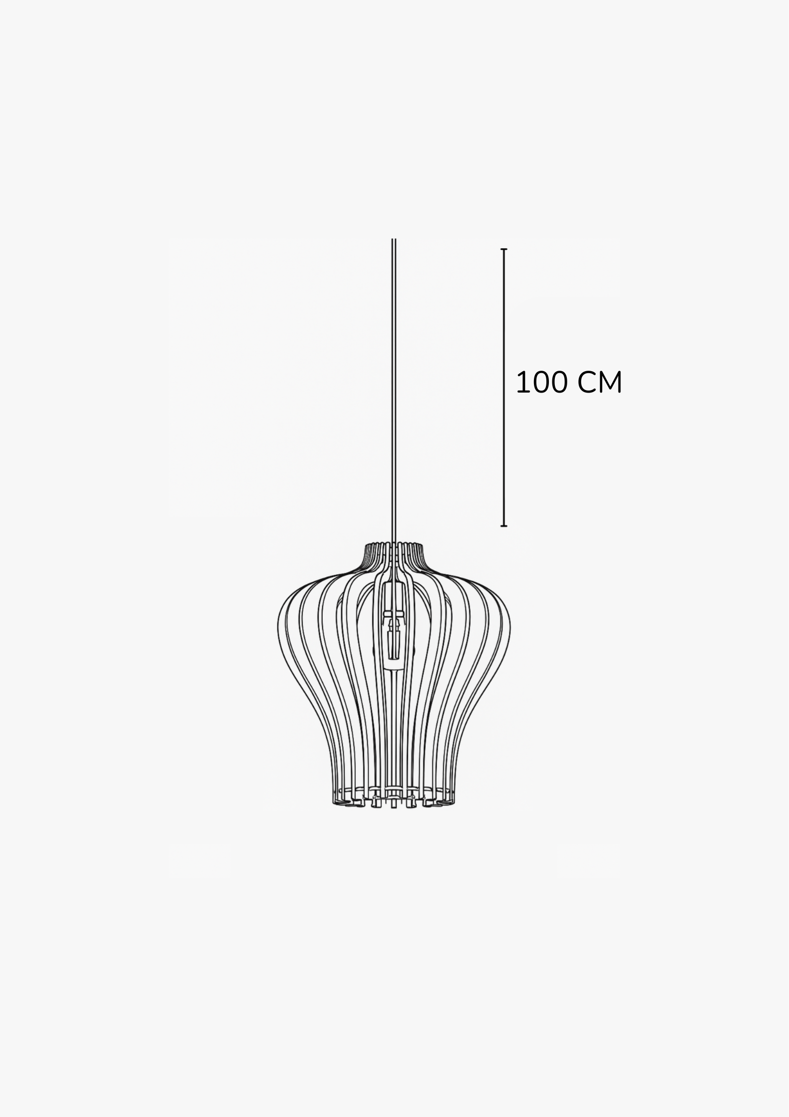 lampara de techo sinsontle Blanco